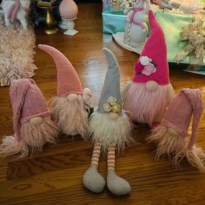 Gnome family of five! Perfect condition!